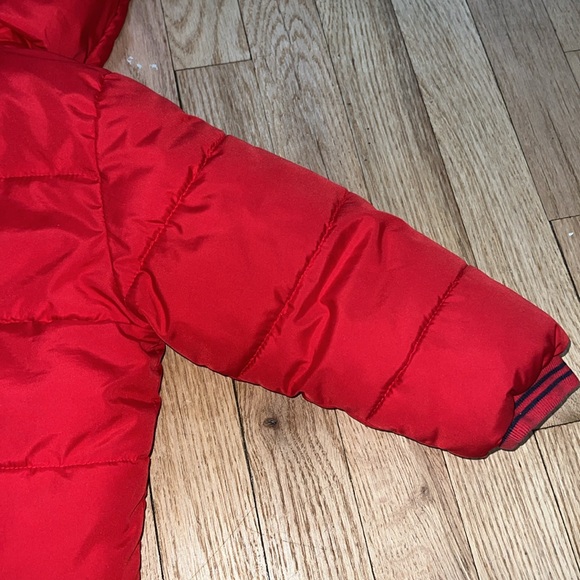 GAP Toddler ColdControl Max Puffer Parka (Red) - Picture 11 of 14